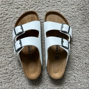 Arizona BS Birkenstock, white 38